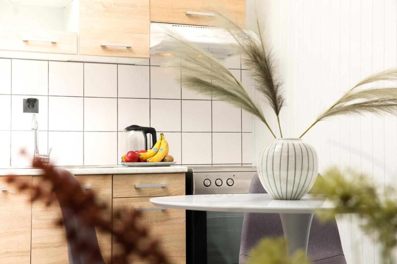 Luxury Apartments Christos Гоувия Экстерьер фото