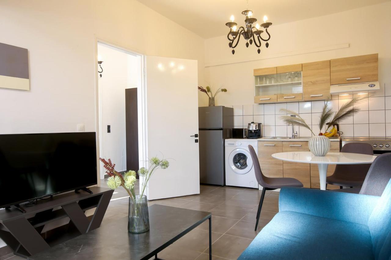 Luxury Apartments Christos Гоувия Экстерьер фото
