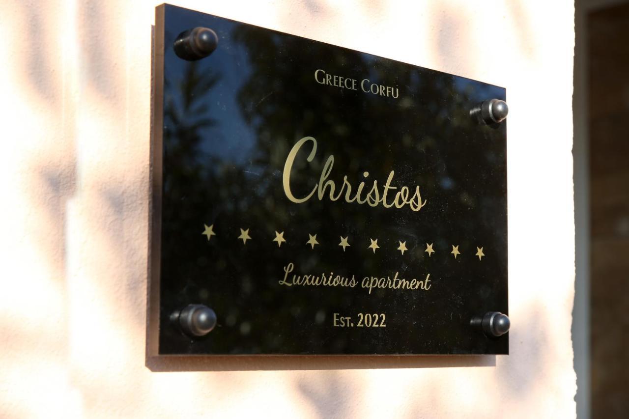 Luxury Apartments Christos Гоувия Экстерьер фото